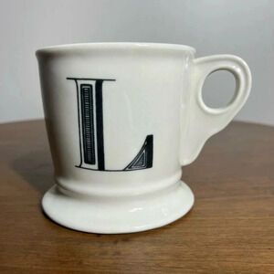 Anthropologie “L”‎ Initial Mug